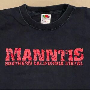 Vintage Manntis Southern Ca Metal Y2K